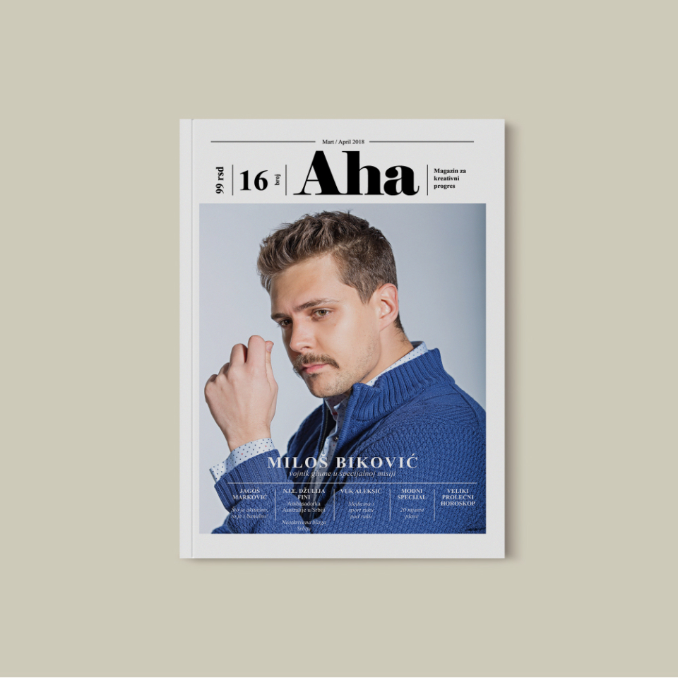 Aha magazine